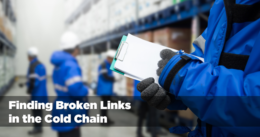 Finding Broken Links in the Cold Chain Image