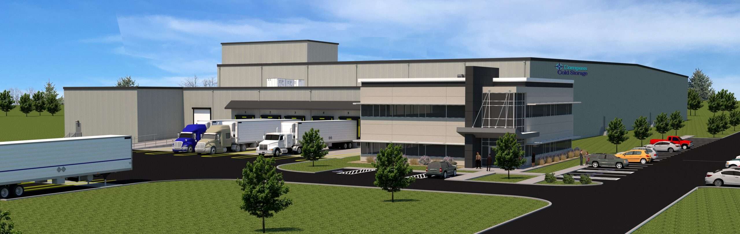 Compass Cold Storage Rendering